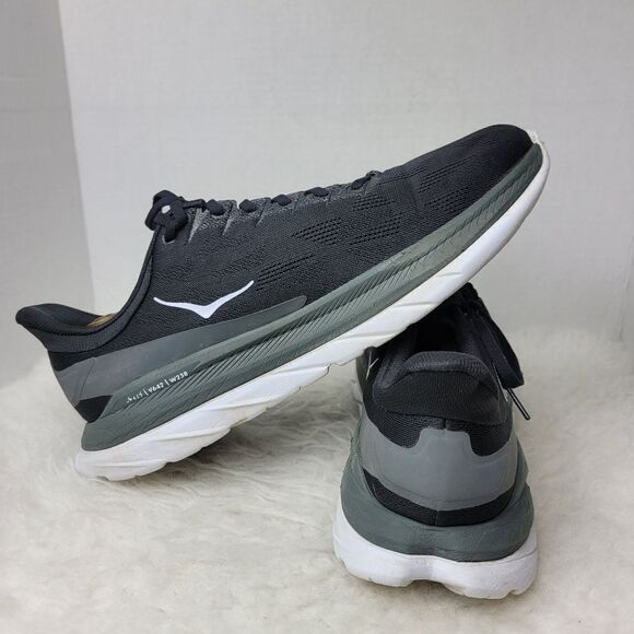 Hoka One One Mach 4 Pro Fly Black Running Mens Sneakers Shoes Size 11.5 D - Picture 5 of 11